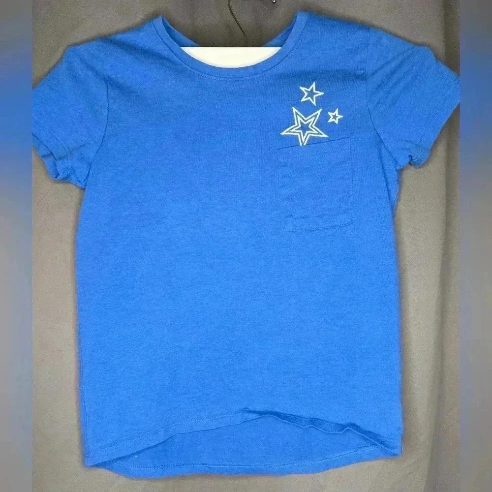Girls size 7/8 members mark 3 pack t shirts.